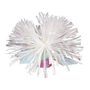 Balloon Weight Centre White Iridescent Decoration 1