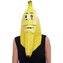 Banana Latex Mask Adult Yellow 1