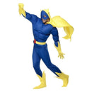 Bananaman Padded Costume Adult Blue Yellow 4