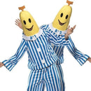 Bananas In Pyjamas Costume Adult Blue White Yellow 2