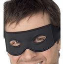 Bandit Eyemask with Tie Scarf Black Adult Superhero Costume Accessory 2