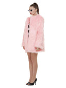 Barbie 60th Anniversary Costume Movie Pink Fluffy Coat Sunglasses 3