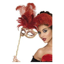 Baroque Fantasy Eyemask Adult Red 2