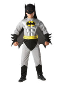 Batman Metallic Costume Deluxe Silver Batsuit Armour 1