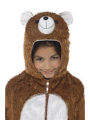 Bear Costume Kids Brown Jumpsuit 2