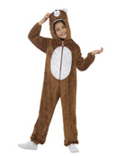 Bear Costume Kids Brown Jumpsuit 3