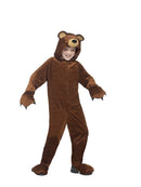 Bear Costume Kids Brown Jumpsuit with Claws 3