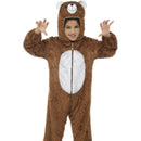 Bear Costume Kids Brown Jumpsuit 1