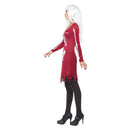 Beauty Bones Costume Red Ladies Skeleton Dress_3
