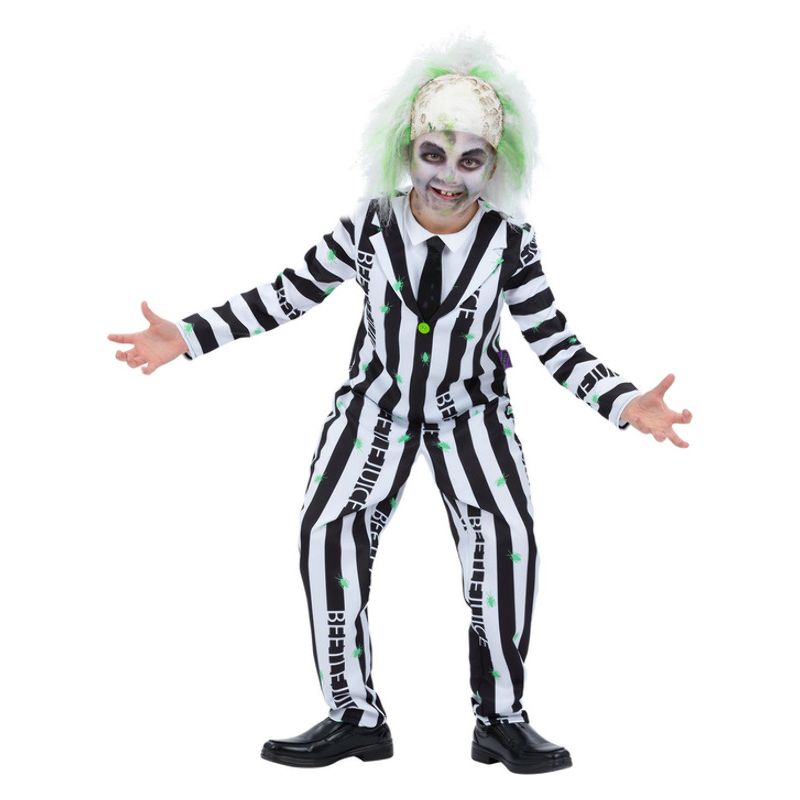 Beetlejuice Costume Boys Striped Suit_1