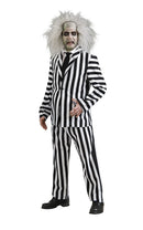 Beetlejuice Deluxe Mens Striped Suit Costume 1