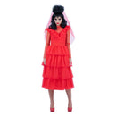 Beetlejuice Lydia Bride Costume Red Wedding Dress_1