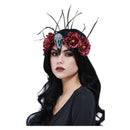 Bird Skull and Feather Headband 1