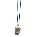 Birthday Shot Glass Beads Blue 83cm Long 1