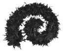 Black Feather Boa 80g Budget Costume Accessory 1