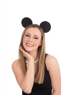 Black Felt Micky Mouse Ears 1