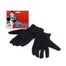 Black Gents Gloves Horror Costume Accessory 1