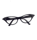 Black Glasses 50s Style Costume Accessory 1