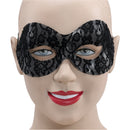 Black Lace Domino Eye Mask Masks Unisex 1