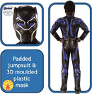 Black Panther Costume Battle Deluxe Boys Wakanda Hero 3