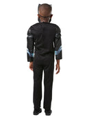 Black Panther Costume Wakanda Kids Quilted Muscle Suit 2