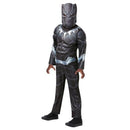 Black Panther Costume Wakanda Kids Quilted Muscle Suit 1