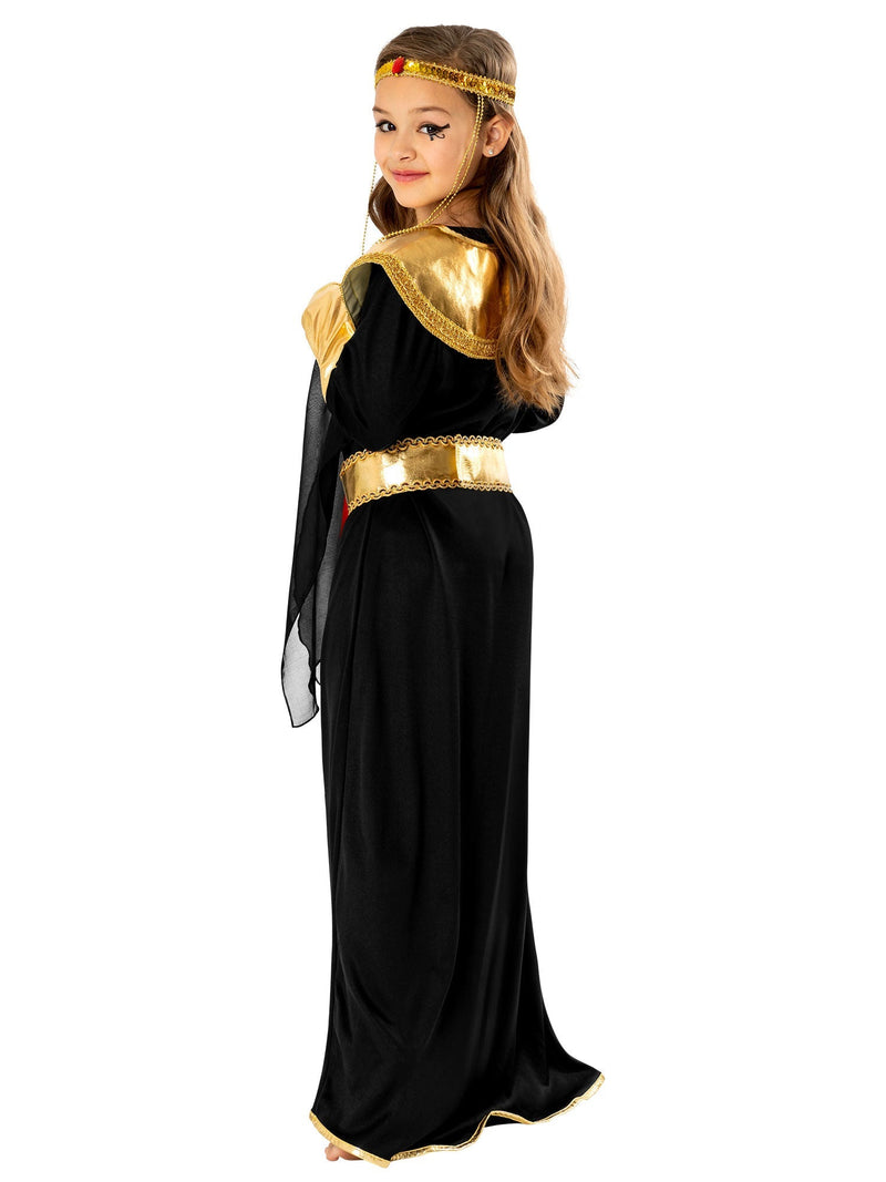 Black Pharaoh Girl Costume Egyptian Princess_3