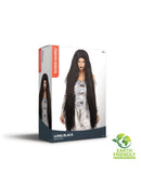 Black Wig Womens 40 Inch Long The Ring 3