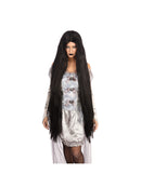 Black Wig Womens 40 Inch Long The Ring 1