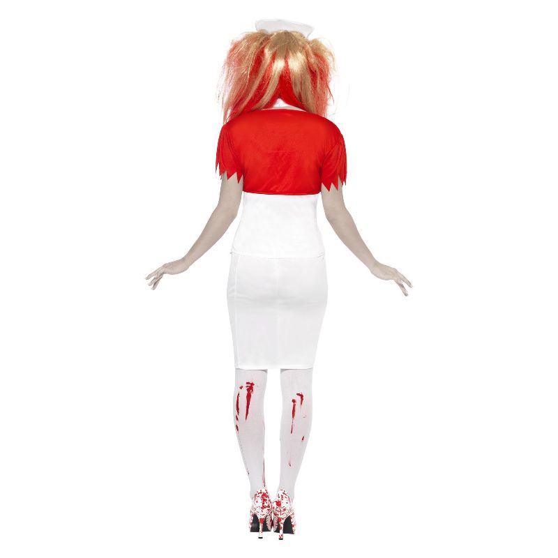 Blood Drip Nurse Costume White Adult_2