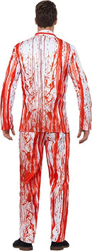 Blood Drip Stand Out From The Crowd Adult Red Party Suit 3