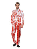 Blood Drip Stand Out From The Crowd Adult Red Party Suit 1