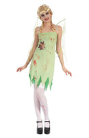 Bloody Fairy Costume With Wings Adult Halloween Tinkerbell 1