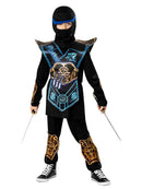 Blue Ninja Costume Kids Sub Zero Mortal Kombat_3