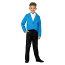 Blue Tailcoat Kids Butler Costume 2
