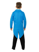 Blue Tailcoat Kids Butler Costume 3