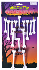 Bone Necklace Jewellery Set Costume Accessories Unisex 1