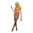Bonnie Zombie Gangster Costume Orange 1