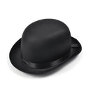 Bowler Hat Black Satin Finish 1