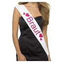 Braut Sash Adult White 2