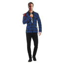 Breaking Bad Gustavo Fring Costume Adult Blue 2