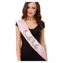 Bride Tribe Sash Pink and Gold 1