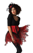 Burlesque Tutu Black & Red Costume 1