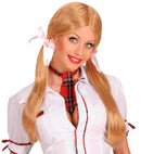 Schoolgirl Wig Blonde - In Box