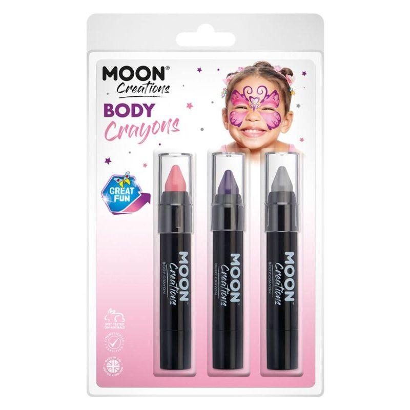 Moon Creations Body Crayons 3. 5g Clamshell Country Patriot Colours_9 sm-C11852