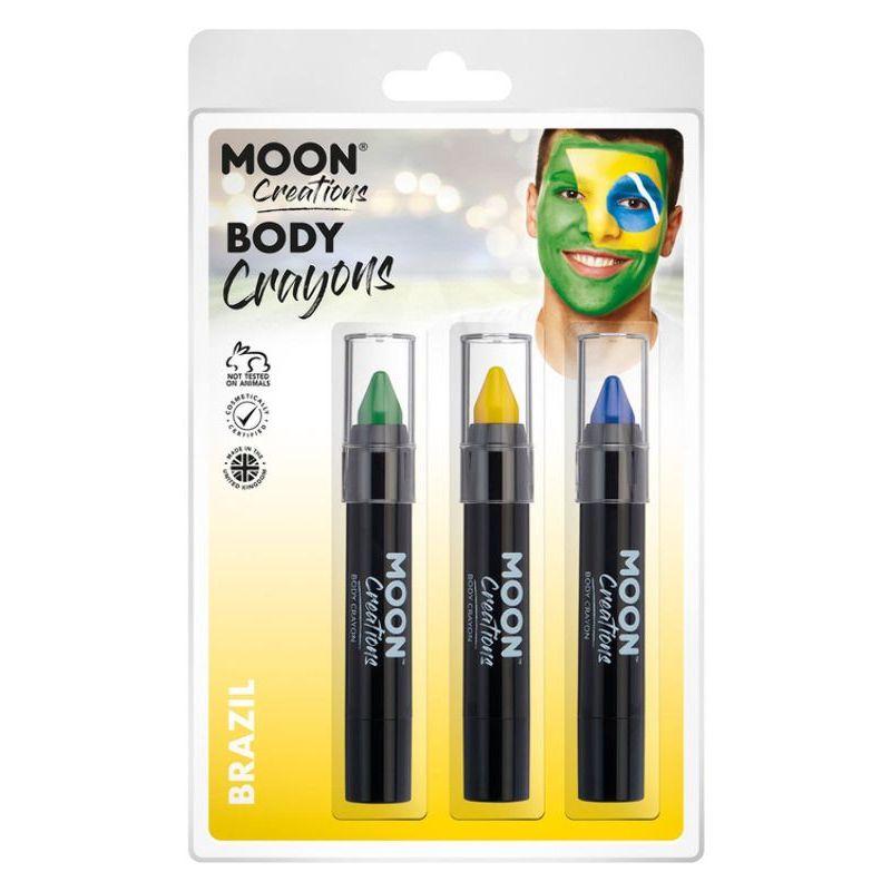 Moon Creations Body Crayons 3. 5g Clamshell Country Patriot Colours_2 sm-C23084