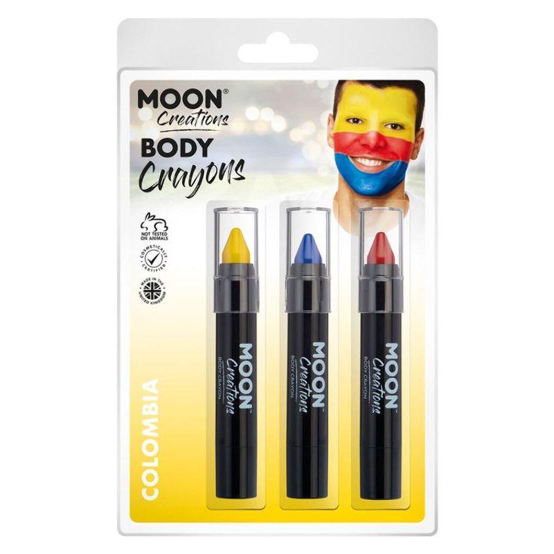 Moon Creations Body Crayons 3. 5g Clamshell Country Patriot Colours_4 sm-C23107