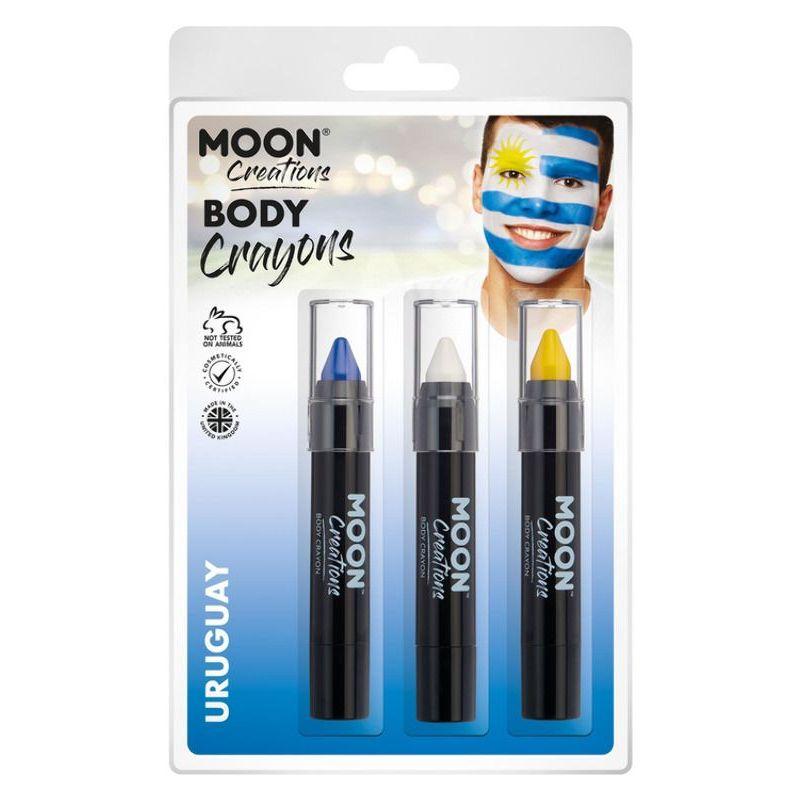 Moon Creations Body Crayons 3. 5g Clamshell Country Patriot Colours_40 sm-C23121