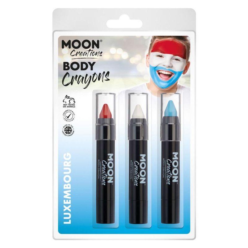 Moon Creations Body Crayons 3. 5g Clamshell Country Patriot Colours_28 sm-C23183