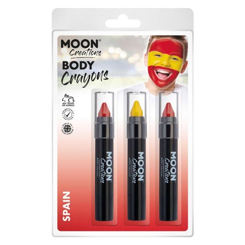 Moon Creations Body Crayons 3. 5g Clamshell Country Patriot Colours_10 sm-C23190